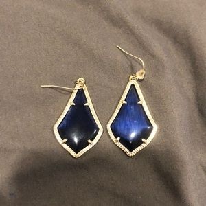 Kendra Scott Earrings - Navy